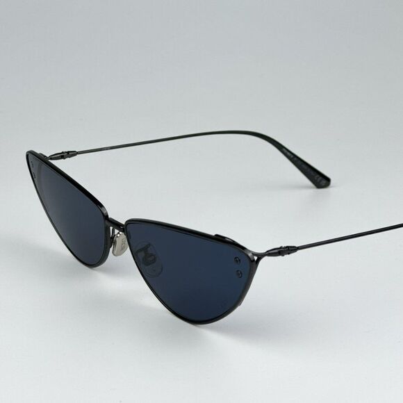 NEW Dior MISSDIOR B1U H4B0 Gunmetal Blue Unisex Metal Cat Eye Sunglasses main image 13